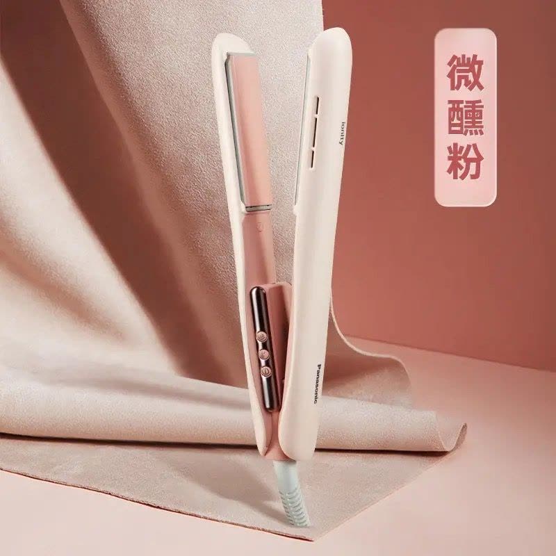松下直卷发器奶油棒直发卷发两用直板夹短发打理女造型卷发棒HV31图片