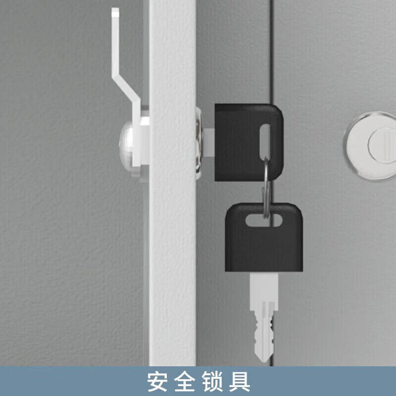 锦北手机存放柜钢制手机保管箱电子设备管理柜40门下档充电柜[铁门]高清大图