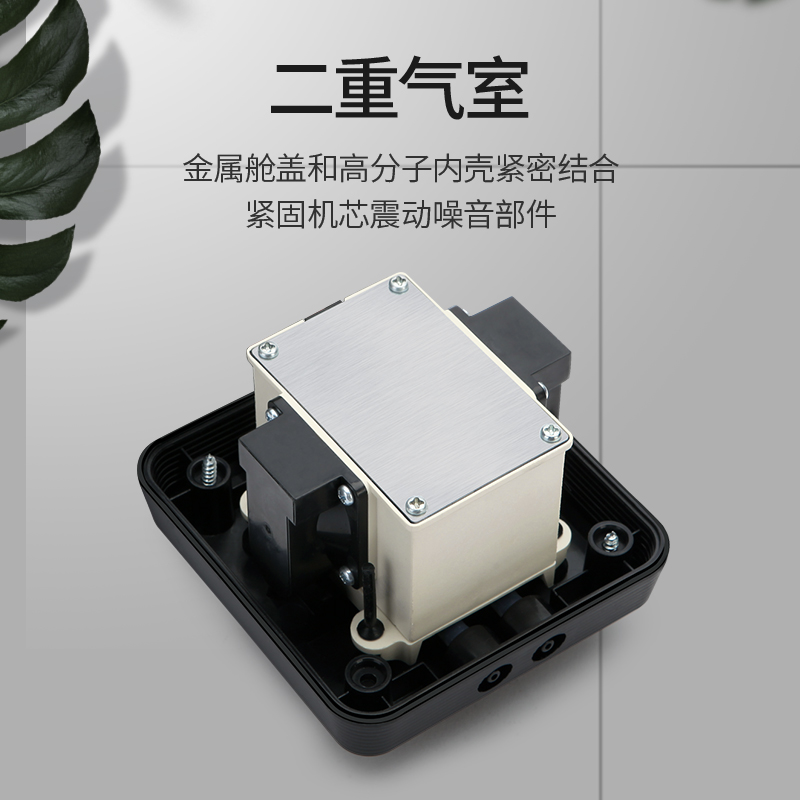 彻朗养鱼氧气泵鱼缸增氧泵小型家用增充氧机隔膜打氧机气盘高清大图