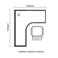 绵冠MIANGUAN屏风工位现代简约职员办公桌员工桌员工位职员位