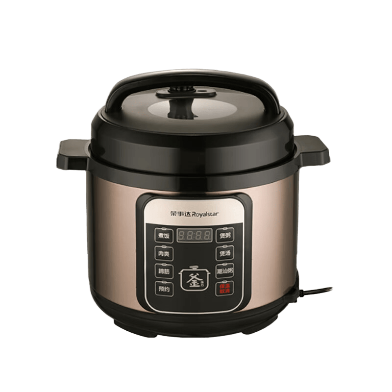 荣事达(Royalstar)50-100A210(LB) 电脑版电压力锅 900W(单位:个)金色