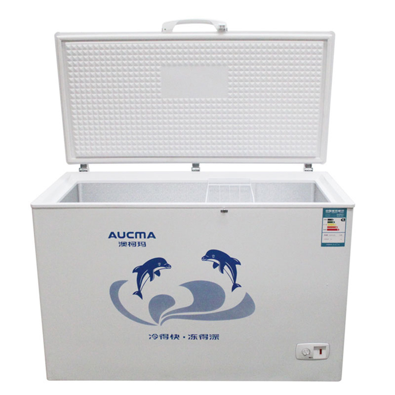 澳柯玛(AUCMA)BC/BD-390SH 390升大冷柜单温卧式商用冷柜冷藏冷冻保鲜冰柜家电