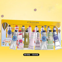 欧舒丹(L'OCCITANE) 护手霜 樱花/乳木果/甜扁桃/马鞭草/玫瑰男女保湿滋润补水礼盒套装 8支装30ml /支