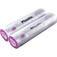 [(20cm*100m)*2卷]保鲜膜pe冰箱食品保鲜膜厨房家用简约生活日用一次性用品