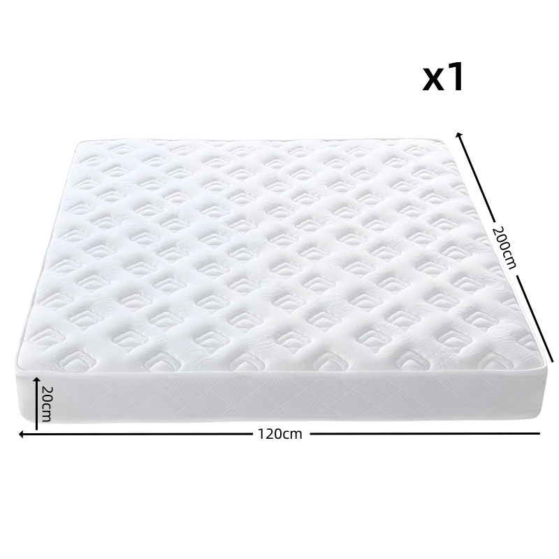 豫龙都 床含床垫含床头柜 1.2m 套高清大图