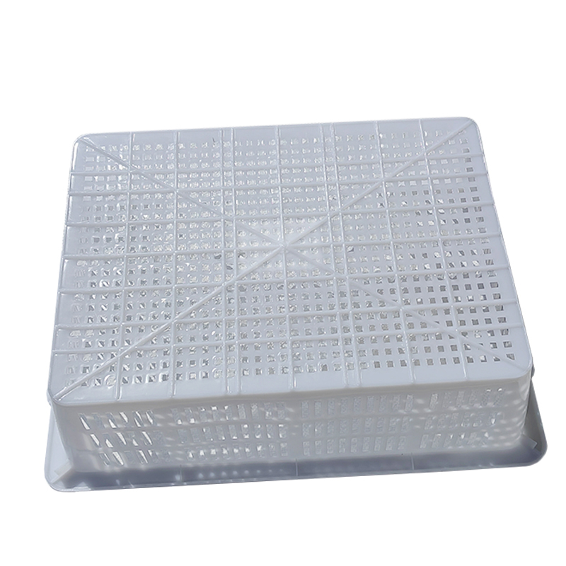 炯毅 收纳盒洗菜篮蔬菜塑料篮子配货框子长方形周转框收纳筐 加厚沥水筐 51cm*37.5cm*14.5cm 个高清大图