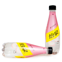 怡泉桃汁苏打水400ml*12瓶无糖气泡水含真正桃汁 0糖0卡0脂