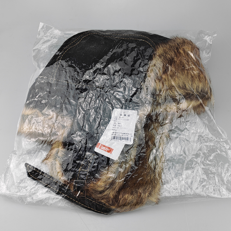 鸽护 雷锋帽 GH35QDK-黑色 顶高清大图