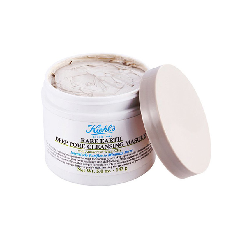 科颜氏(Kiehl’s)金盏花洗面奶 爽肤水 高保湿面霜乳液 牛油果眼霜 白泥面膜精华 亚马逊白泥面膜142g