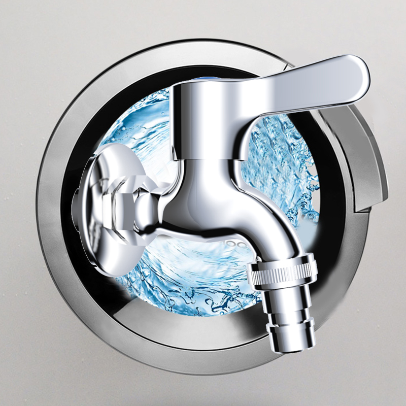 九牧(jomoo)快开水龙头加厚精铜阀体自来水小龙头单冷洗衣机龙头 四分