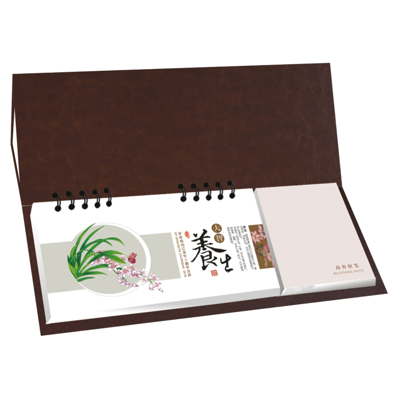 SCP 皮架周历 定制2019猪年台历月历周历日历SCP-1251(此为单本价,起订量500本不足起订量不发)
