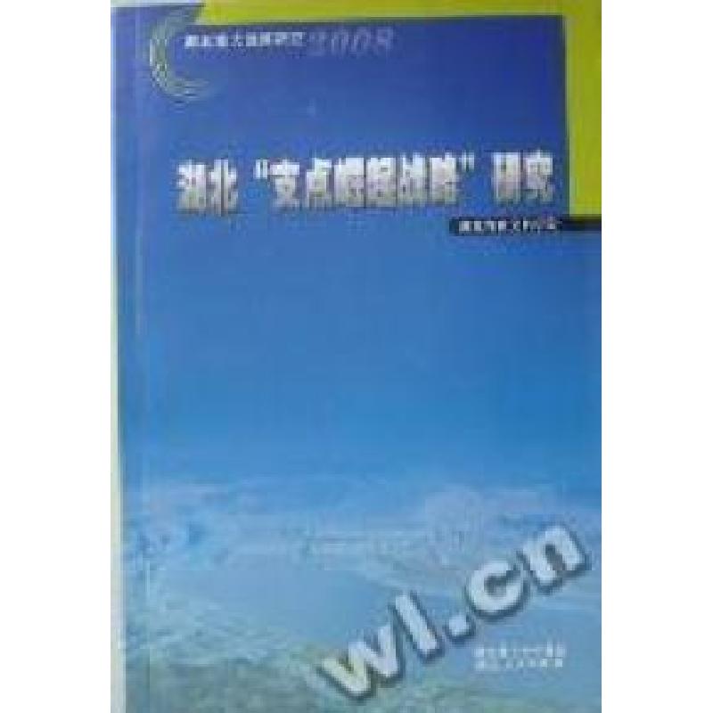 正版新书]湖北“支点崛起战略”研究赵凌云 湖北省社会科学院[编高清大图