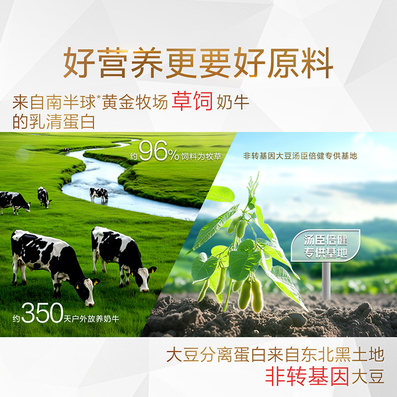 汤臣倍健星钻蛋白质粉中老年成人孕妇女性增强免疫补充营养