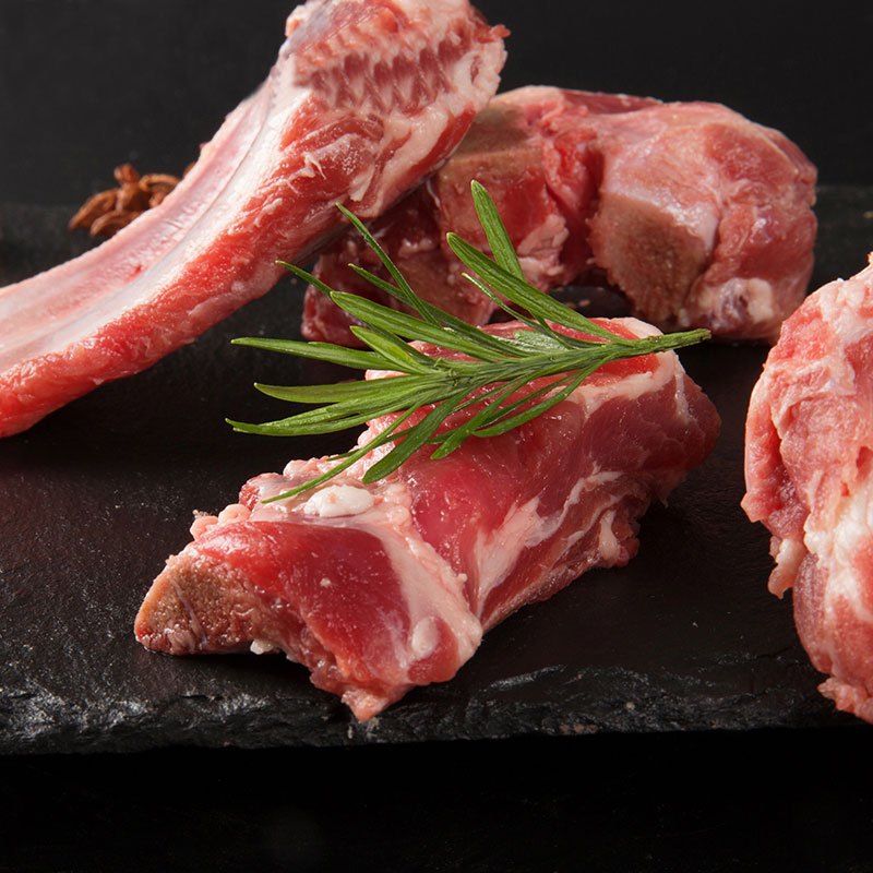 得利斯 欧得莱黑山猪颈背肉500g 生肉新鲜整肉原切冰鲜土猪肉瘦肉