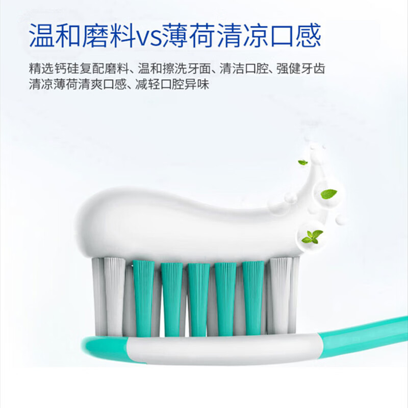 冷酸灵(LESENING)护龈洁齿抗敏感牙膏140g*2支高清大图