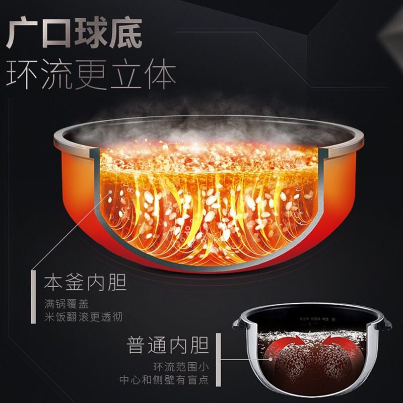 苏泊尔（supor）电饭煲4l家用智能本釜电饭煲锅