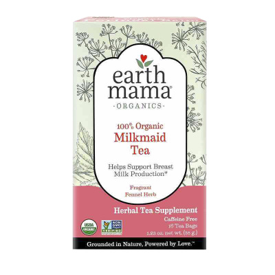 【开奶茶】原装进口美国地球妈妈EARTH MAMA下奶茶 营养素 催奶增奶汤 通草生乳汁开奶追奶神器35g