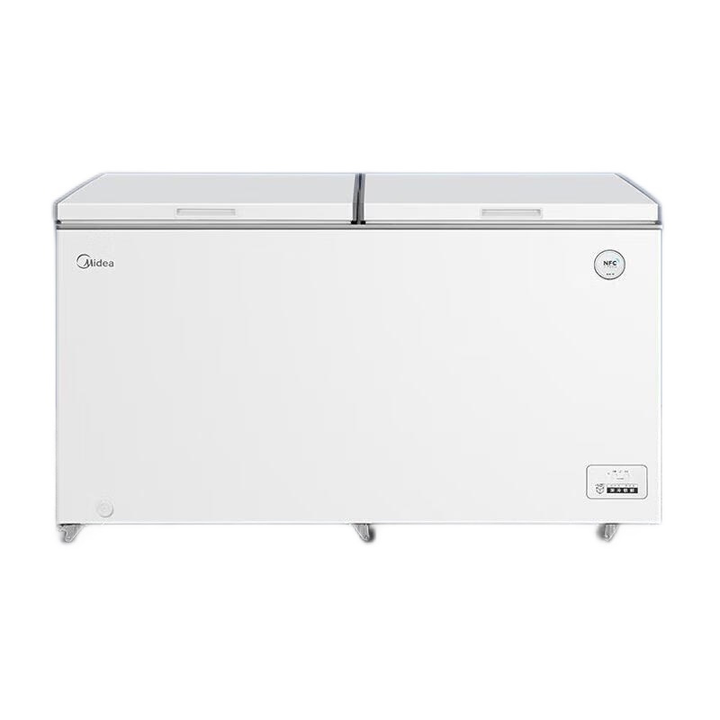 美的 BD/BC-519DKEMZ 519升冰柜商用大容量 超低温-40度速冻冷柜 卧式单温大型冷冻柜
