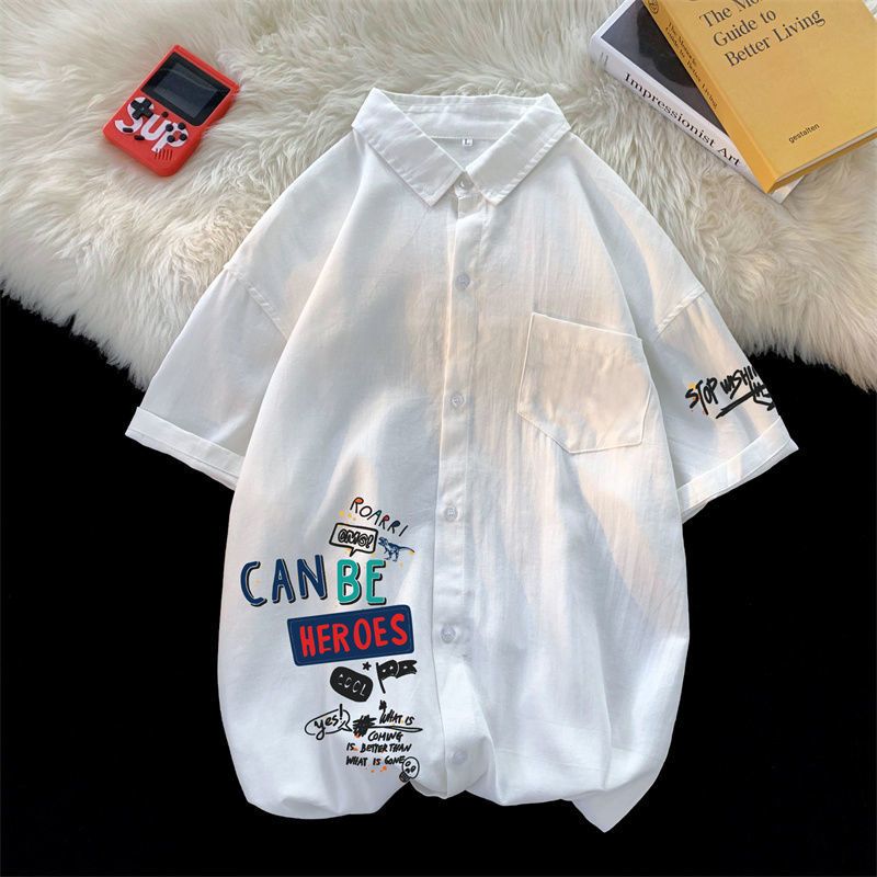 Claw money夏季凉爽冰丝垂感男女港风炸街欧货2022新款外套衬衫