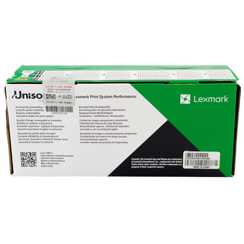 利盟(Lexmark)56F3000原装碳粉(适用MS/MX321 MS/MX421 MS/MX521 机型)高清大图