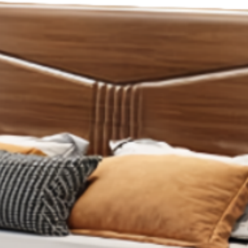 乐琪艺单人床实木张高清大图