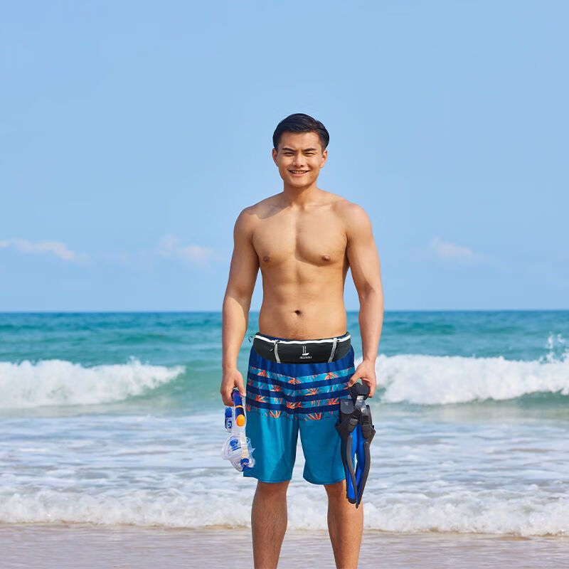 3M OEING游泳救生圈成人救生衣大浮力救生腰带 升级版橙色腰带(口袋手动) 均码高清大图