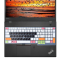 联想thinkpadt570t580e590p51s笔记本键盘保护贴膜15.6英寸e580e585e595p52|半透黑