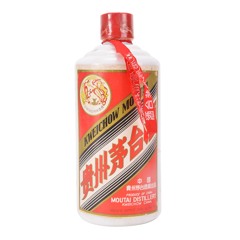 贵州茅台酒飞天茅台白皮1998年53度500ml 酱香型白酒【价格图片品牌报价