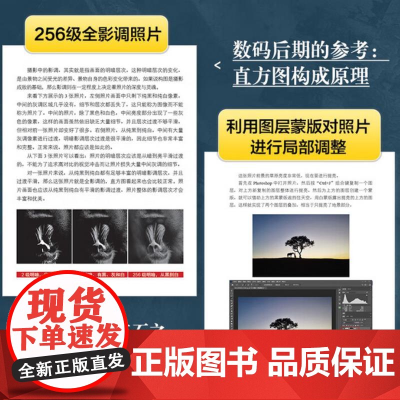 Photoshop数码影像处理核心技法 唐楷 人民邮电出版社 9787115659309高清大图