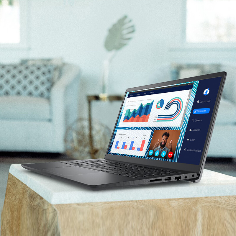 戴尔(DELL)成就3420 商用办公 轻薄便携 Win11 14英寸 笔记本电脑 i5-1235U 8G 512G MX550 (2GB)独显