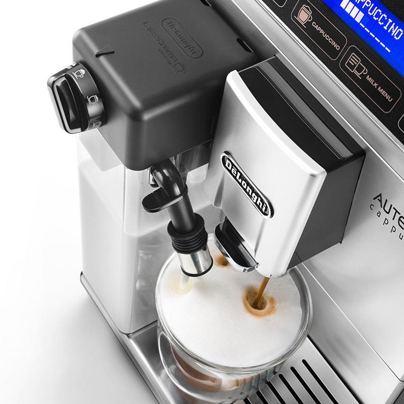 德龙（Delonghi）ETAM29.660.SB 全自动咖啡机 欧洲原装进口 家用商用办公室 双锅炉自动打奶泡意式浓缩