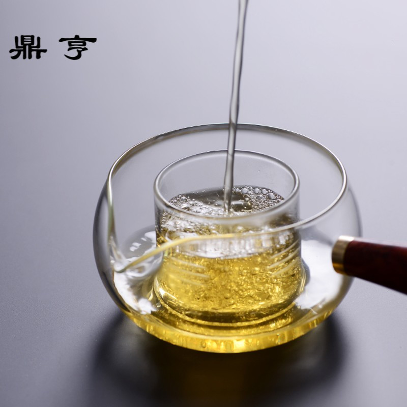 鼎亨耐热玻璃壶煮器茶壶泡茶壶茶器侧把迷你加厚煮水壶养生壶