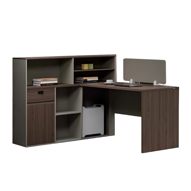 盛铁达 单人财务屏风办公桌1500*1400*1100mm STD-XXAC06 张高清大图