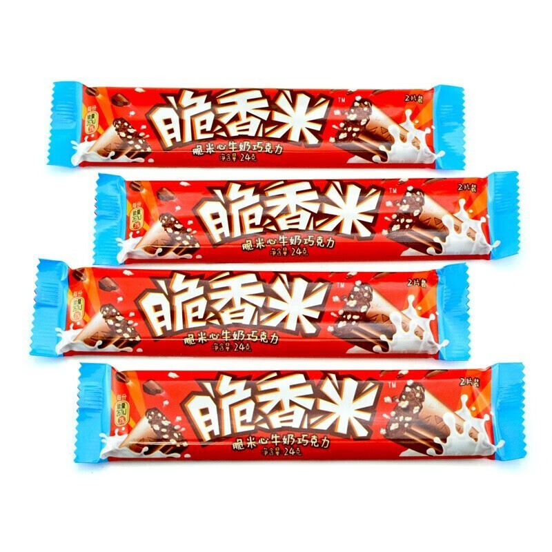 脆香米牛奶巧克力24g*24条 1盒高清大图