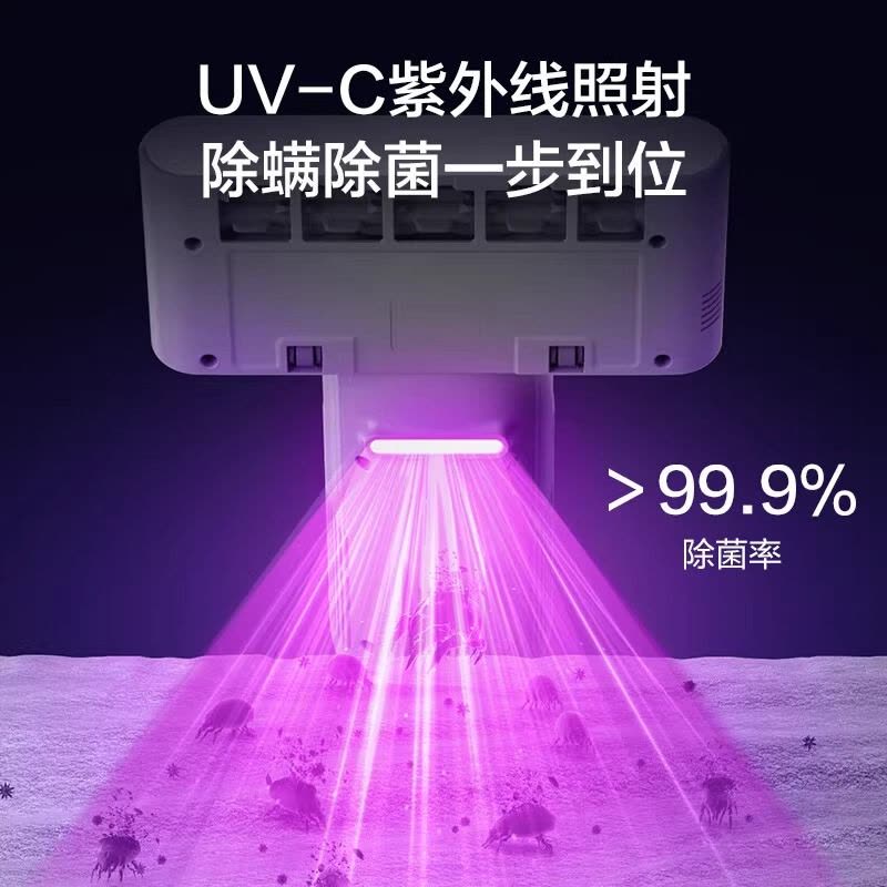 松下(Panasonic)除螨仪紫外线杀菌机家用床上大吸力强拍打清洁小型吸尘器 MC-DC10W图片