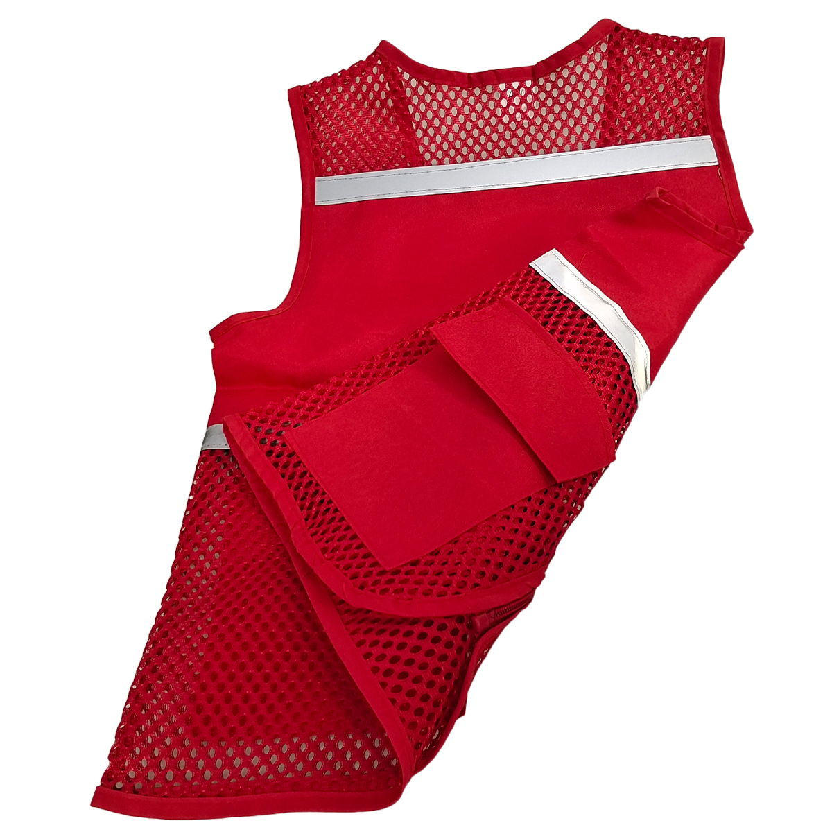 鸽护 马甲 mj17大红色 件高清大图