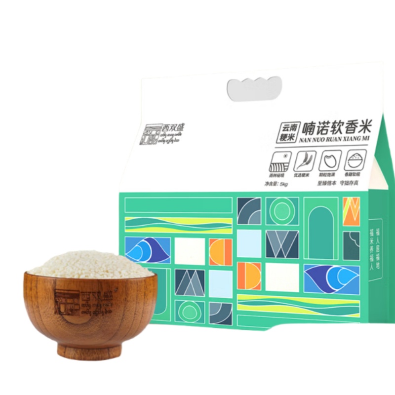 西双盛喃诺软香米5kg高清大图