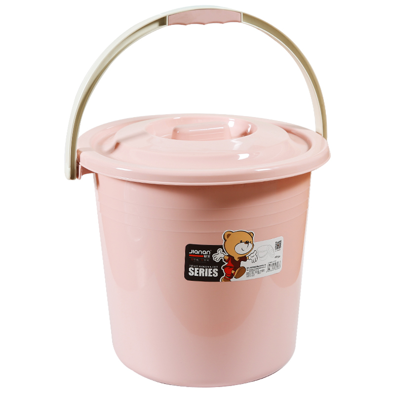 阿斯卡利ascari水桶带盖塑料家用大号加厚学生宿舍手提式装洗澡洗衣