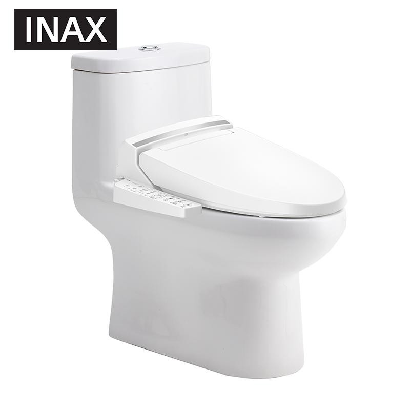 日本-伊奈(INAX)智能马桶套装即热式盖板带暖风烘干除臭家用座便器