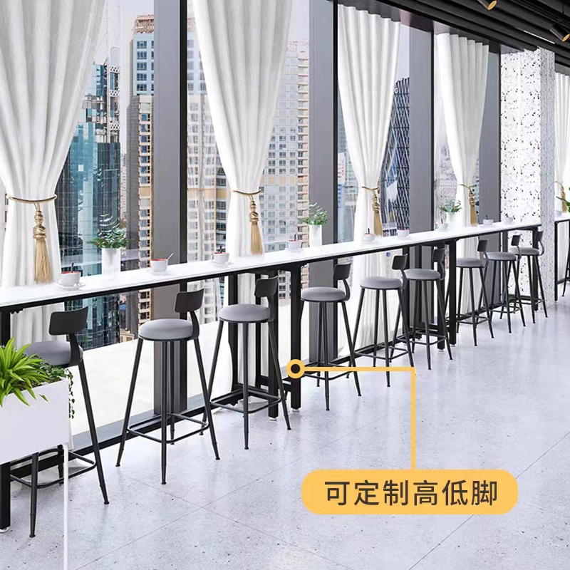 繁石榴G1001款1000*400*1050型号办公室茶水区高桌高清大图