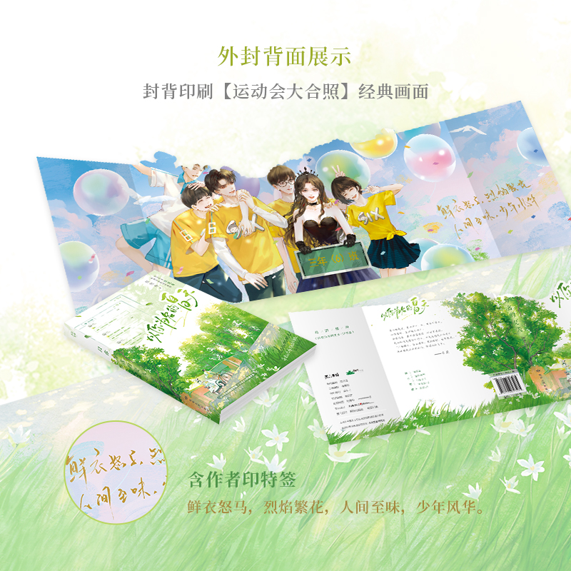 [正版] 印特签定制周边 以你为名的夏天 任凭舟 盛夏X张澍 青春文学青梅竹马校园爱情言情小说实体书籍1 天宇图书高清大图