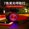 七彩呼吸灯立体声头戴式蓝牙耳机运动MP3插卡无线耳机耳麦通用苹果 安卓小米华为oppo vivo红色