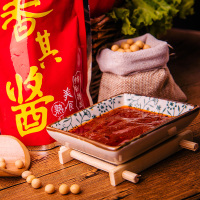 香其旗舰店128g香其酱×5袋 黄豆酱豆瓣酱东北大酱蘸酱菜拌饭酱拌面酱