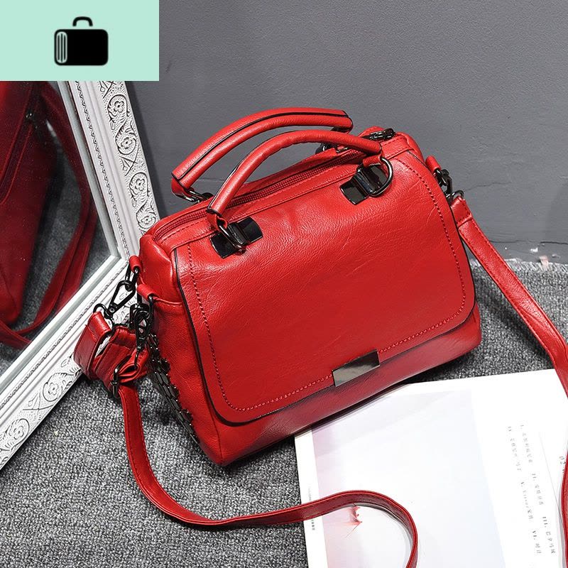 女士包包2020新款手提包单肩包斜挎包软包时尚百搭小包包三种配带NEW LAKE女士单肩包图片