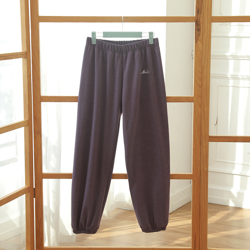 小护士保暖裤男女加绒加厚秋冬重磅竹炭棉裤内衣护膝高腰大码