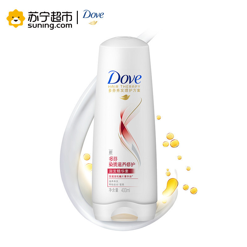 多芬(Dove)染烫滋养修护润发精华素400ml[联合利华]