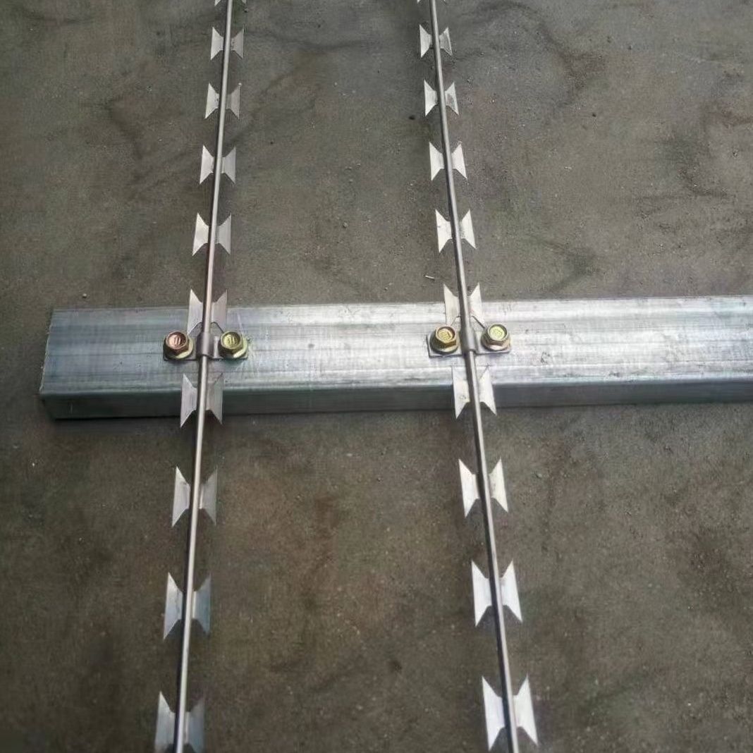 长铁刺绳镀锌安装卡扣 50个 包高清大图