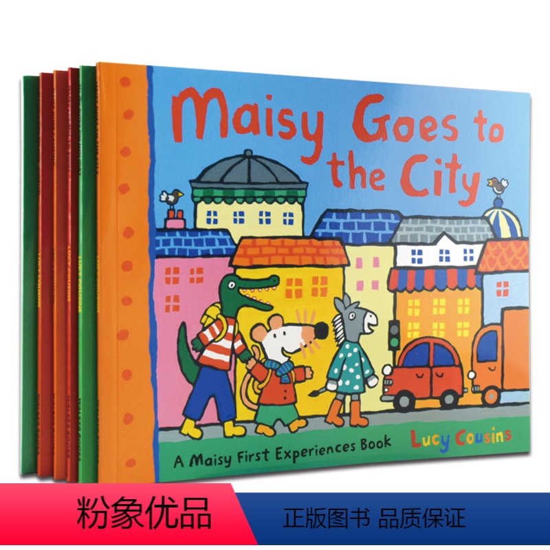 [正版]Maisy Swimbag goes camping英文原版 小鼠波波系列全套6册故事 Maisy's Hol