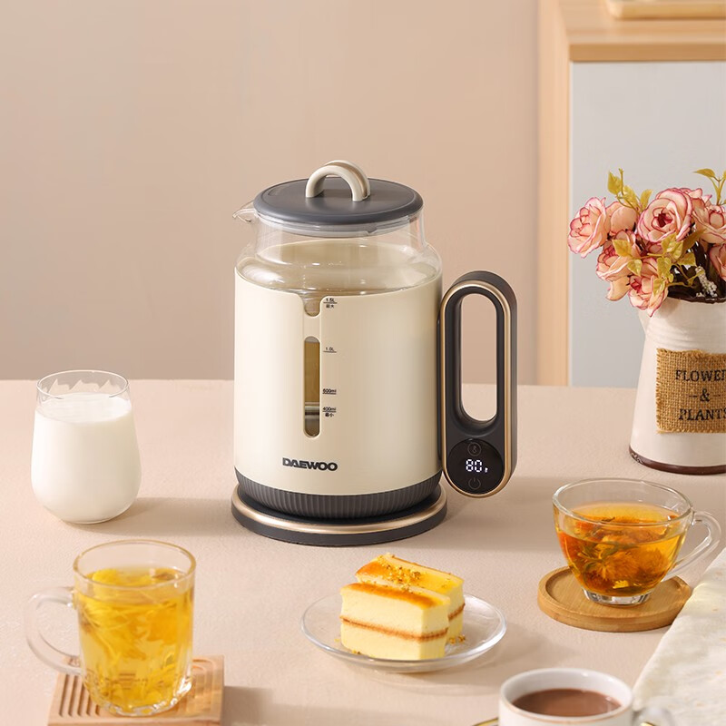 大宇(DAEWOO) 电热水壶家用1.5L保温泡茶泡奶电水壶DYSH-80Q15 电水壶高清大图