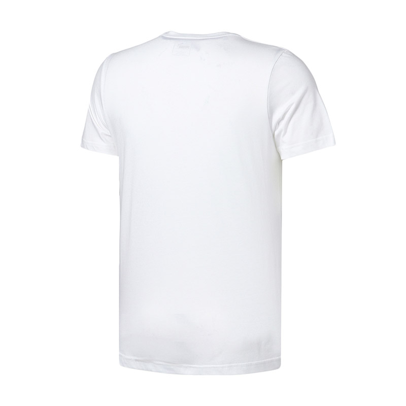 彪马PUMA男运动休闲短袖T恤85313402L85313402彪马白高清大图